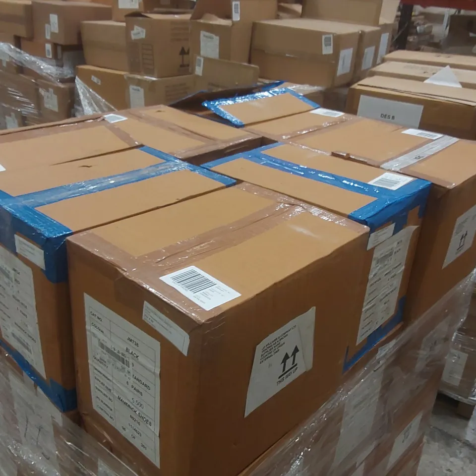 PALLET CONTAINING APPROXIMATELY 180x BRAND NEW PAIRS OF SIMPLY BE REAL LEATHER MINNIE-STANDARD SHOES