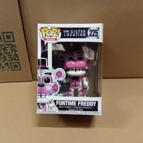 BOXED FUNKO POP FNAF 225 FUNTIME FREDDY