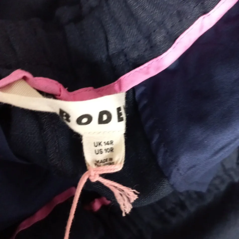 Boden Kids Navy Drawstring Trousers – UK 14 (US 10R)