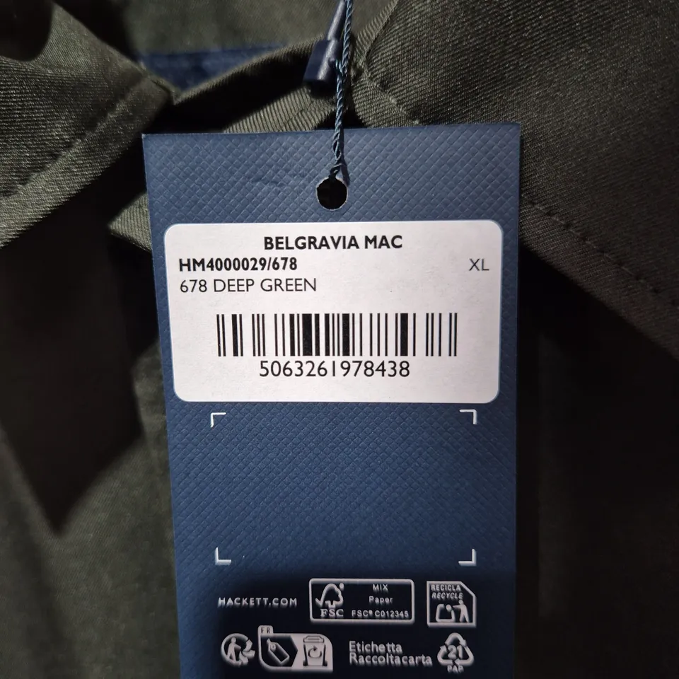 HACKETT BELGRAVIA MAC – DEEP GREEN, XL