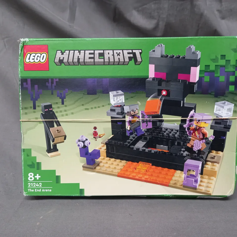 BOXED LEGO MINECRAFT THE END ARENA 21242