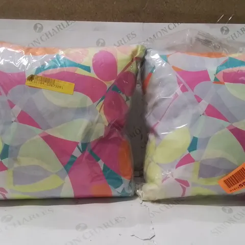 BRAND NEW SEALED JUNGLE COTTON CUSHION SET OF 2