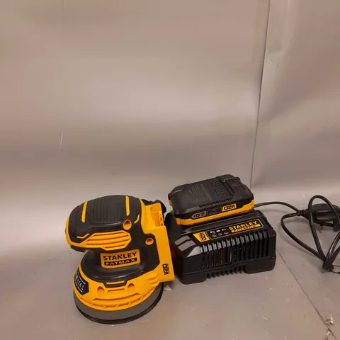 STANLEY FATMAX V20 18V RANDOM ORBITAL SANDER SFMCW220D1S-GB
