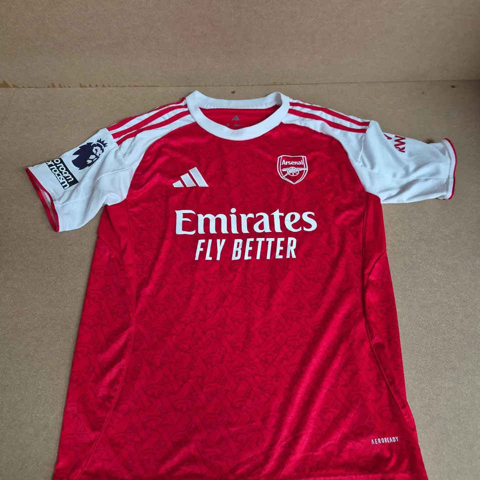 ADIDAS ARSENAL HOME JERSEY (#8 - BIZLA) - MEDIUM