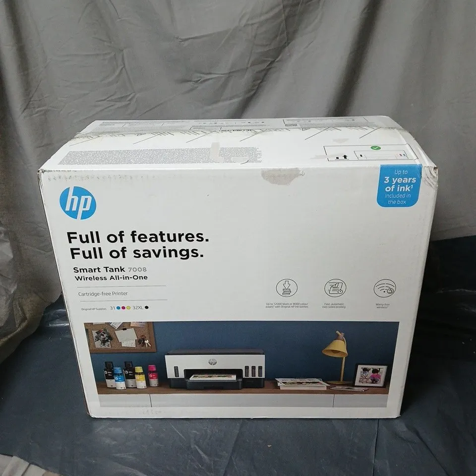 HP SMART TANK 7008 ALL IN ONE WIRELESS PRINTER