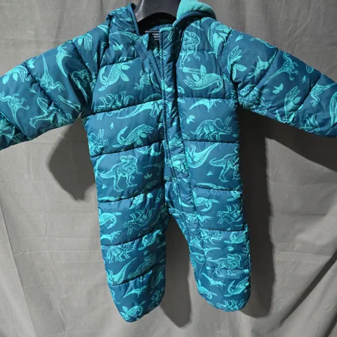 MOUNTAIN WAREHOUSE KIDS' PUFFER JACKET - DINOSAUR PRINT, 18-24 MONTHS