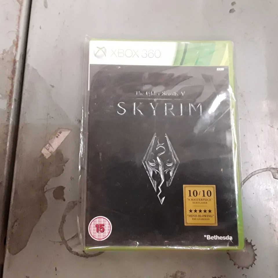 XBOX 360 THE ELDER SCROLLS V SKYRIM GAME 