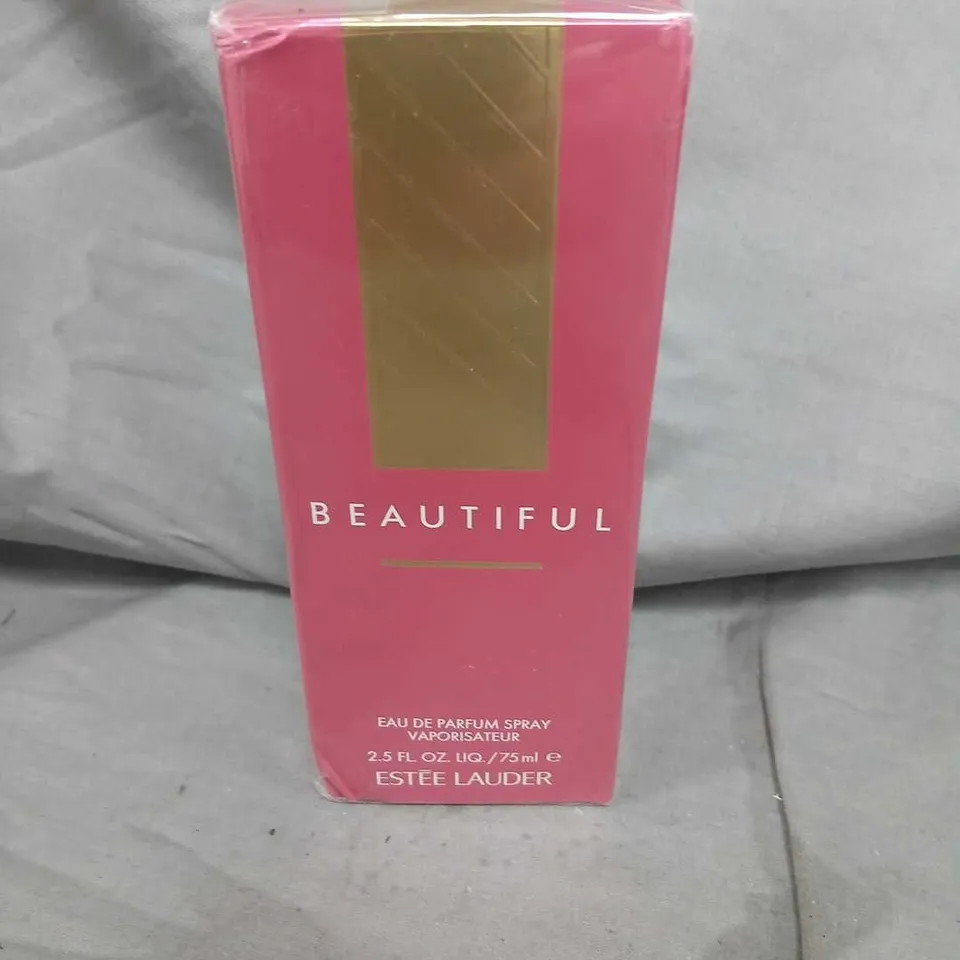 BOXED AND SEALED ESTEE LAUDER BEAUTIFUL EAU DE PARFUM 75ML SPRAY