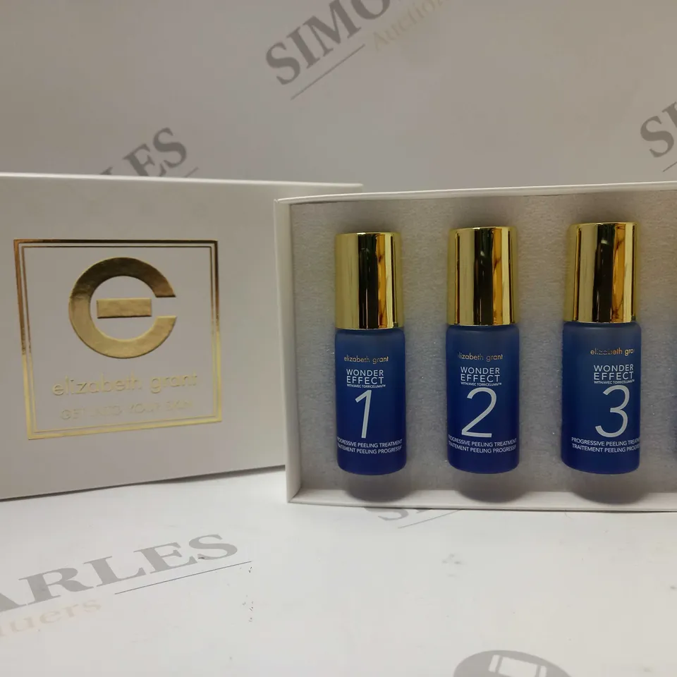 BOX OF 5 ELIZABETH GRANT WONDER EFFECT PROGRESSIVE PEEL SETS 