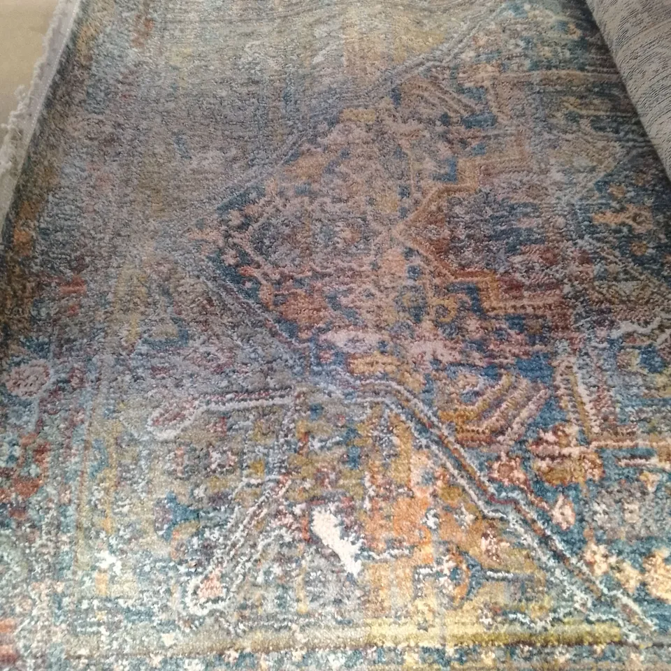 ARTEMAS ORANGE RECTANGLE RUG 91X152CM
