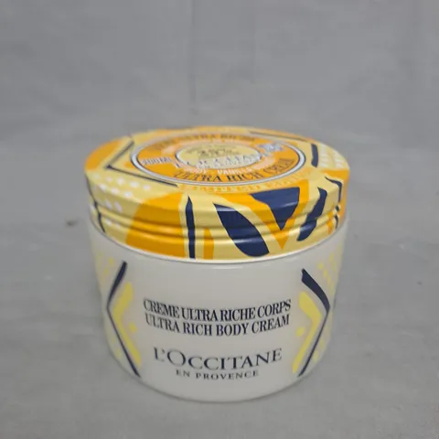 L'OCCITANE CRÈME ULTRA RICHE CORPS ULTRA RICH BODY CREAM – TIN