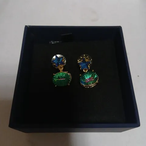 BUTLER & WILSON CELESTIAL CRYSTAL STARS EARRINGS 