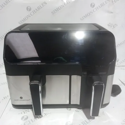 BOXED COOK'S ESSENTIALS 7.7L DUAL AIR FRYER