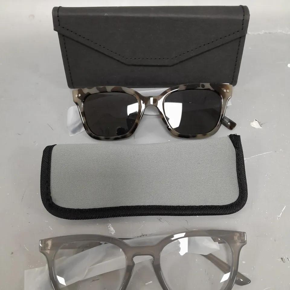 HUMMINGBIRD SUNGLASSES AND READING GLASSES