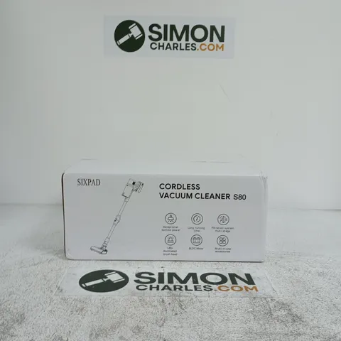 SIXPAD CORDLESS VACUUM CLEANER S80 – BOXED WITH ATTACHMENTS