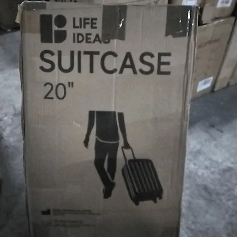 BOXED LIFE IDEAS SUITCASE 20"