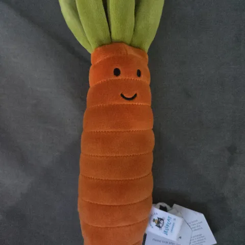 JELLYCAT I AM VICARIOUS CARROT SOFT PLUSH