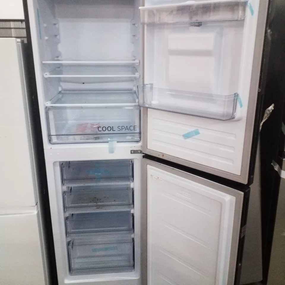 HOOVER 55CM WIDE LOW FROST COMBI FRIDGE FREEZER - UNPROCESSED RAW RETURN