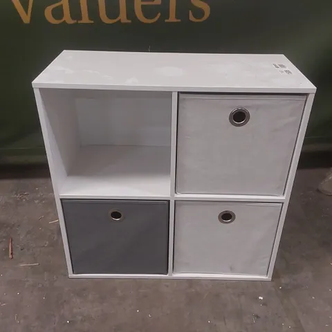 WHITE STORAGE DRAWER UNIT
