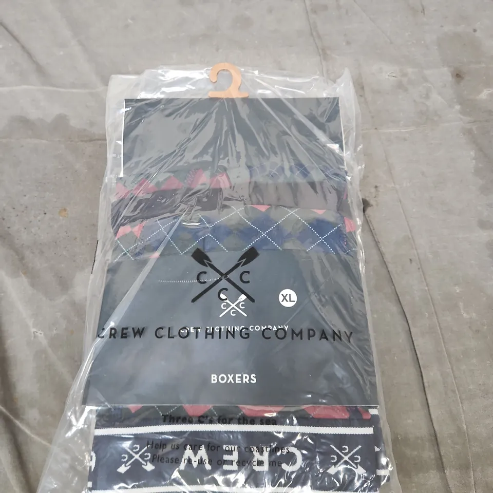 CREW CLOTHING COMPANY BOXERS – XL