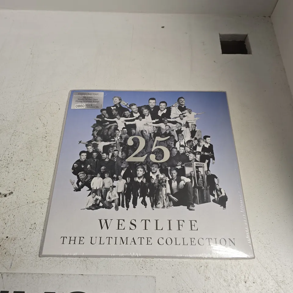 WESTLIFE THE ULTIMATE COLLECTION – 4 LP VINYL (SEALED)