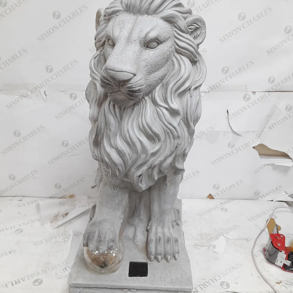 BOXED MY GARDEN STORIES LION SCULPTURE - COLLECTION ONLY