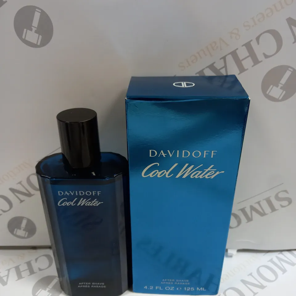 BOXED DAVIDOFF COOL WATER AFTERSHAVE 125ML