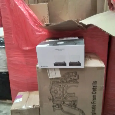 PALLET OF ASSORTED HOUSEHOLD GOODS AND PRODUCTS TO INCLUDE;SLIDE,AIR COOLER,TURNTABLE SYSTEM