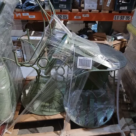 INNOVATORS SUNBURST ROCKER 2 CHAIR 1 TABLE BISTRO SET