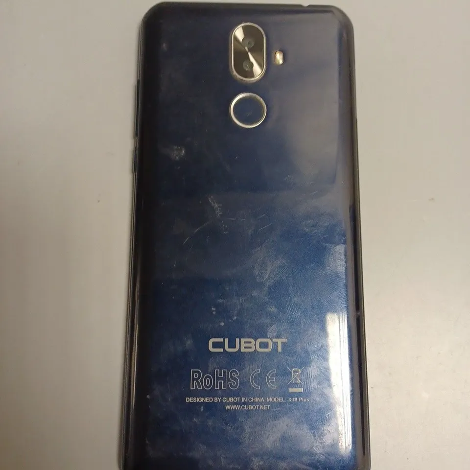 CUBOT X18 PLUS PHONE IN BLUE 