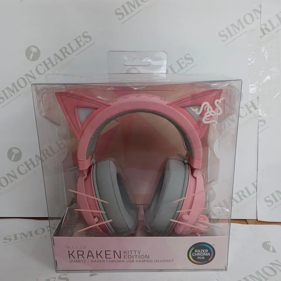 RAZER KRAKEN KITTY EDITION USB GAMING HEADSET