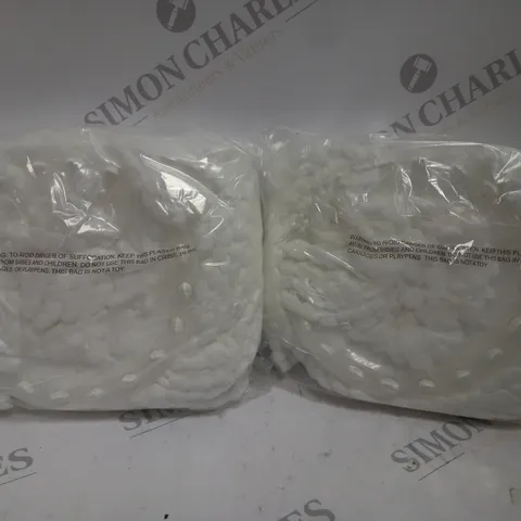 2 X SPIN MOP SET OF 2 REPLACEMENT HEADS