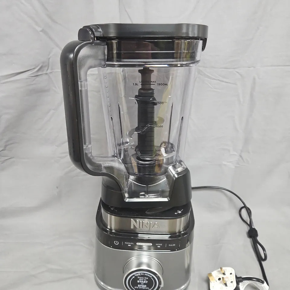 NINJA BLENDER WITH PITCHER – 1.9L CAPACITY (1900ML) – BLACK & SILVER