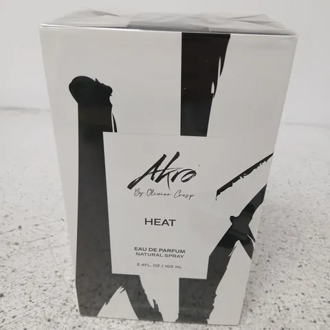 BOXED AND SEALED AKRO BY OLIVER CRESP HEAT EAU DE PARFUM 100ML