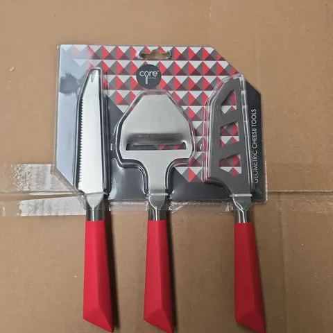 APPROXIMATELY 8 CORE KITCHEN GEOMETRIC CHEESE TOOLS S PIECE SET