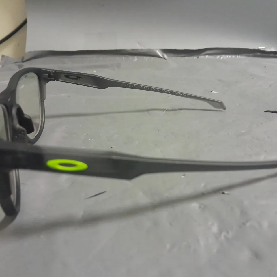 PAIR OF OAKLEY ADMISSION GLASSES IN SATIN GREY SMOKE