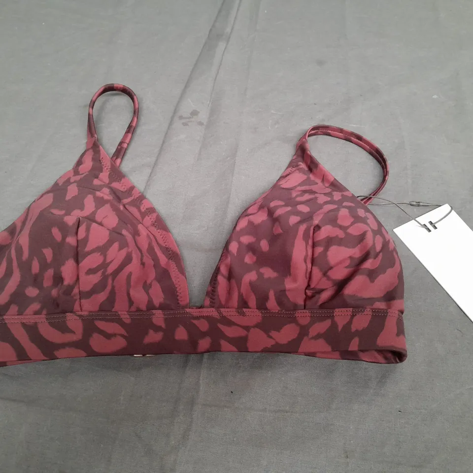 HUSH WINNIE BIKINI TOP - SIZE 6
