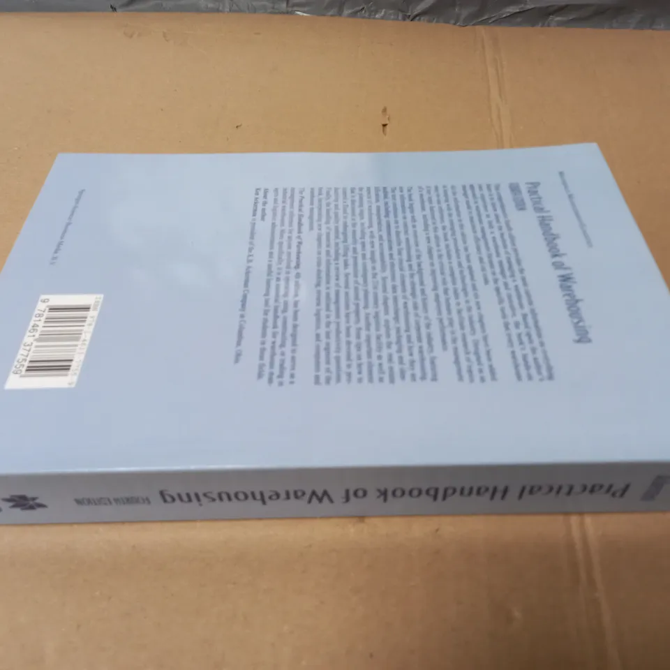 PRACTICAL HANDBOOK OF WAREHOUSING FOURTH EDITION