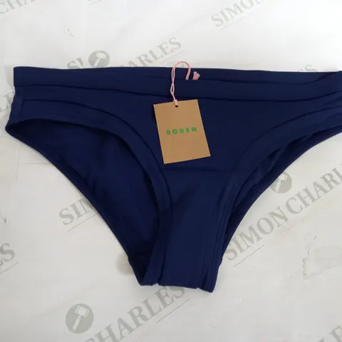 BODEN WOMENS NAVY BIKINI PANTS - UK 6 