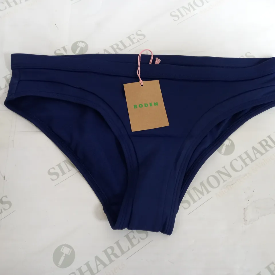 BODEN WOMENS NAVY BIKINI PANTS - UK 6 