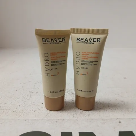LARGE QUANTITY OF BEAVER PROFESSIONAL HYDRO SHAMPOO – 40ML