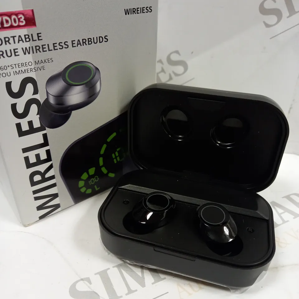 YD03 PORTABLE TRUE WIRELESS EARBUDS 