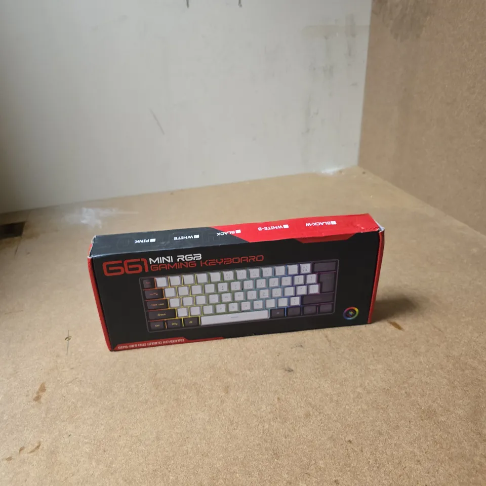 GG1 MINI RGB GAMING KEYBOARD – BOXED