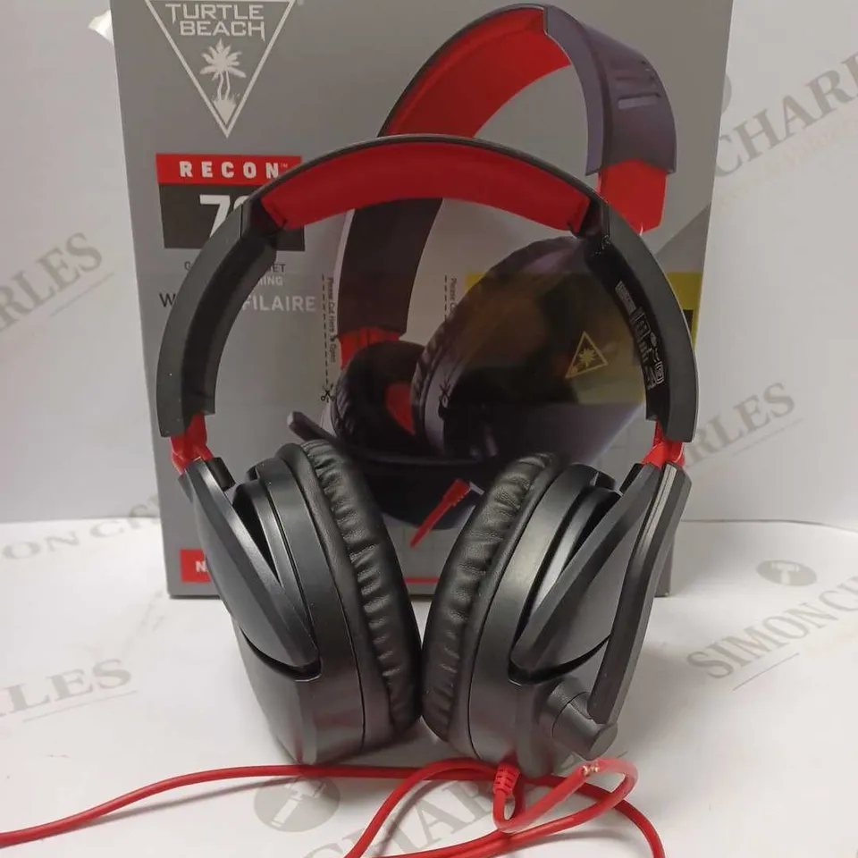 TURTLE BEACH RECON 70N OVER HEAD GAMING HEADSET