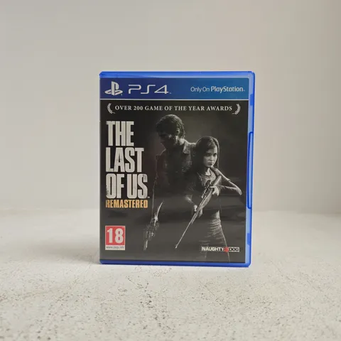 THE LAST OF US REMASTERED PLAYSTATION 4 VIDEO GAME