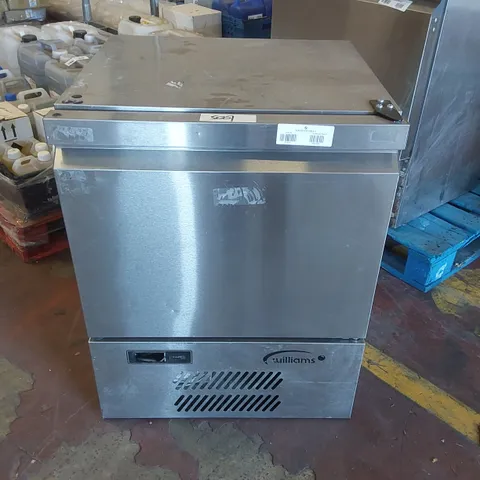 WILLIAMS H5UC R290 R1 UNDERCOUNTER SINGLE DOOR FRIDGE
