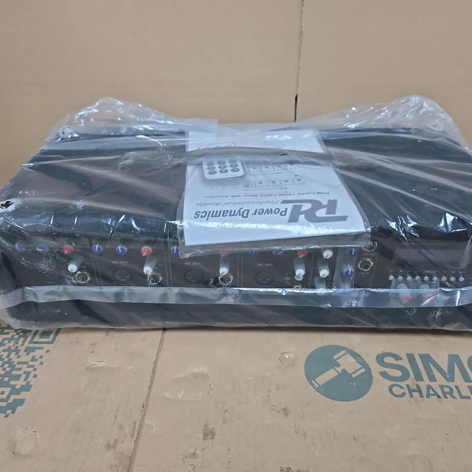 BOXED POWER DYNAMICS MIXER AMPLIFIER (PDM-C405A)