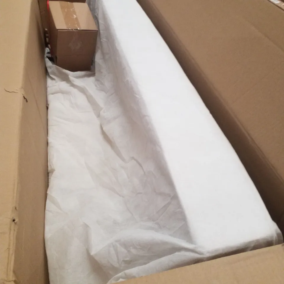 BOXED IMEX FURNITURE NATURAL SOFA (2 BOXES)