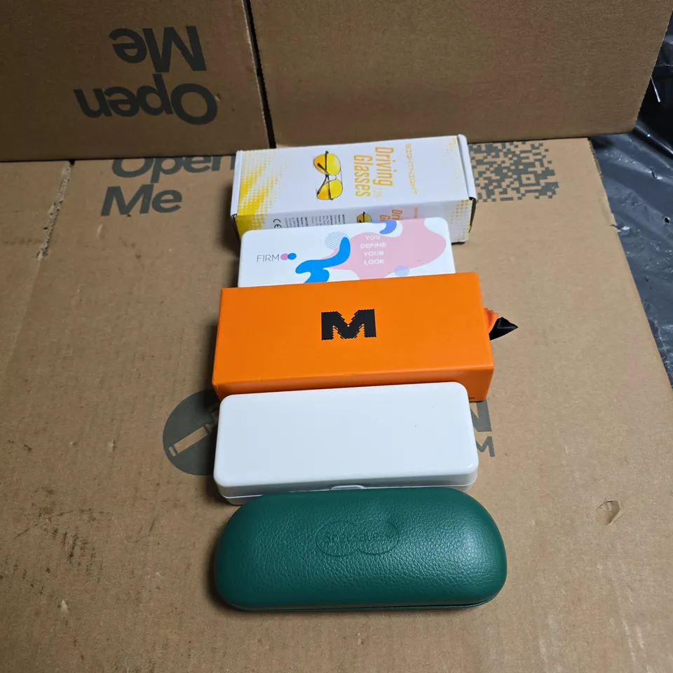 APPROXIMATELY 20 ASSORTED GLASSES/CASES OF VARIOUS STYLES AND BRANDS