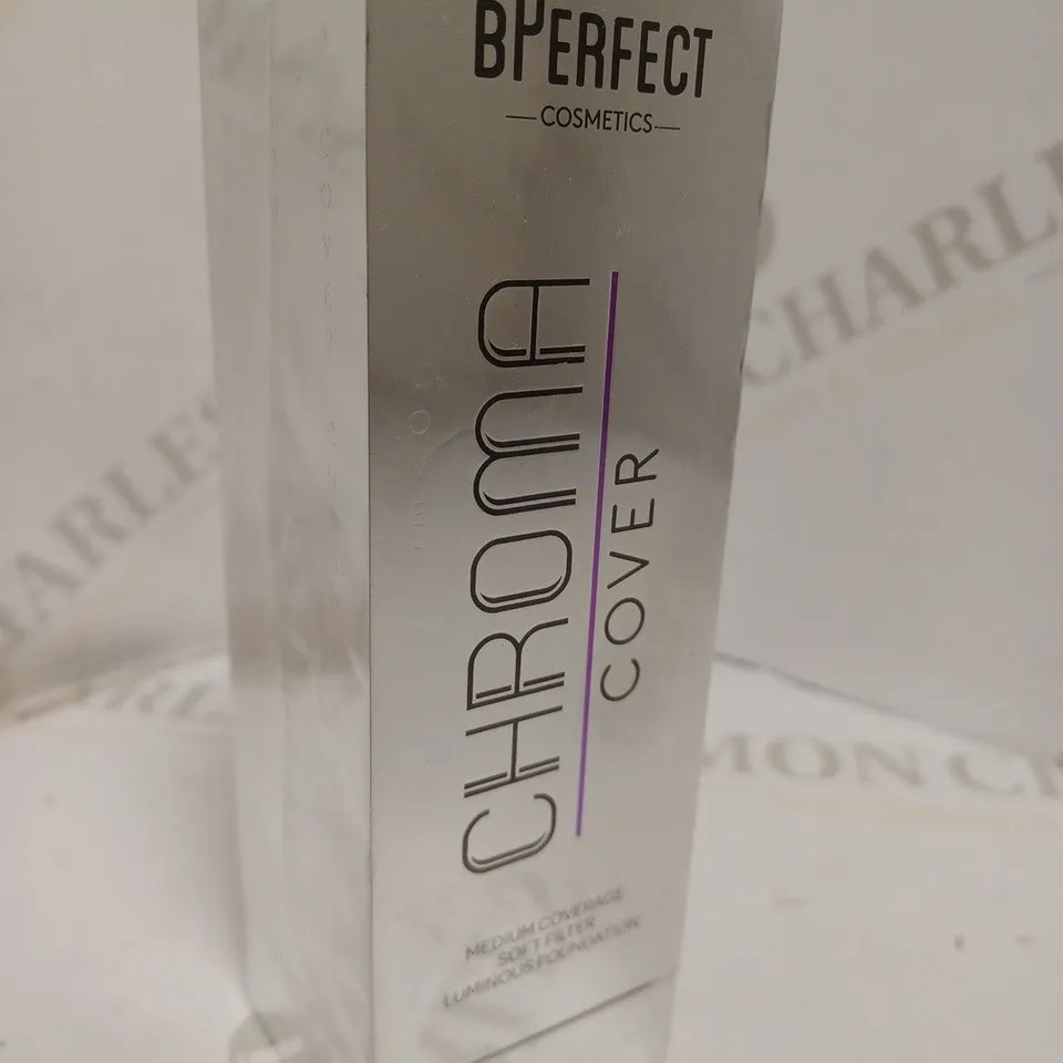 SEALED BPERFECT COSMETICS CHROMA COVER MEDIUM COVERAGE SOFT FILTER LUMINOUS FOUNDATION - 30ML C3